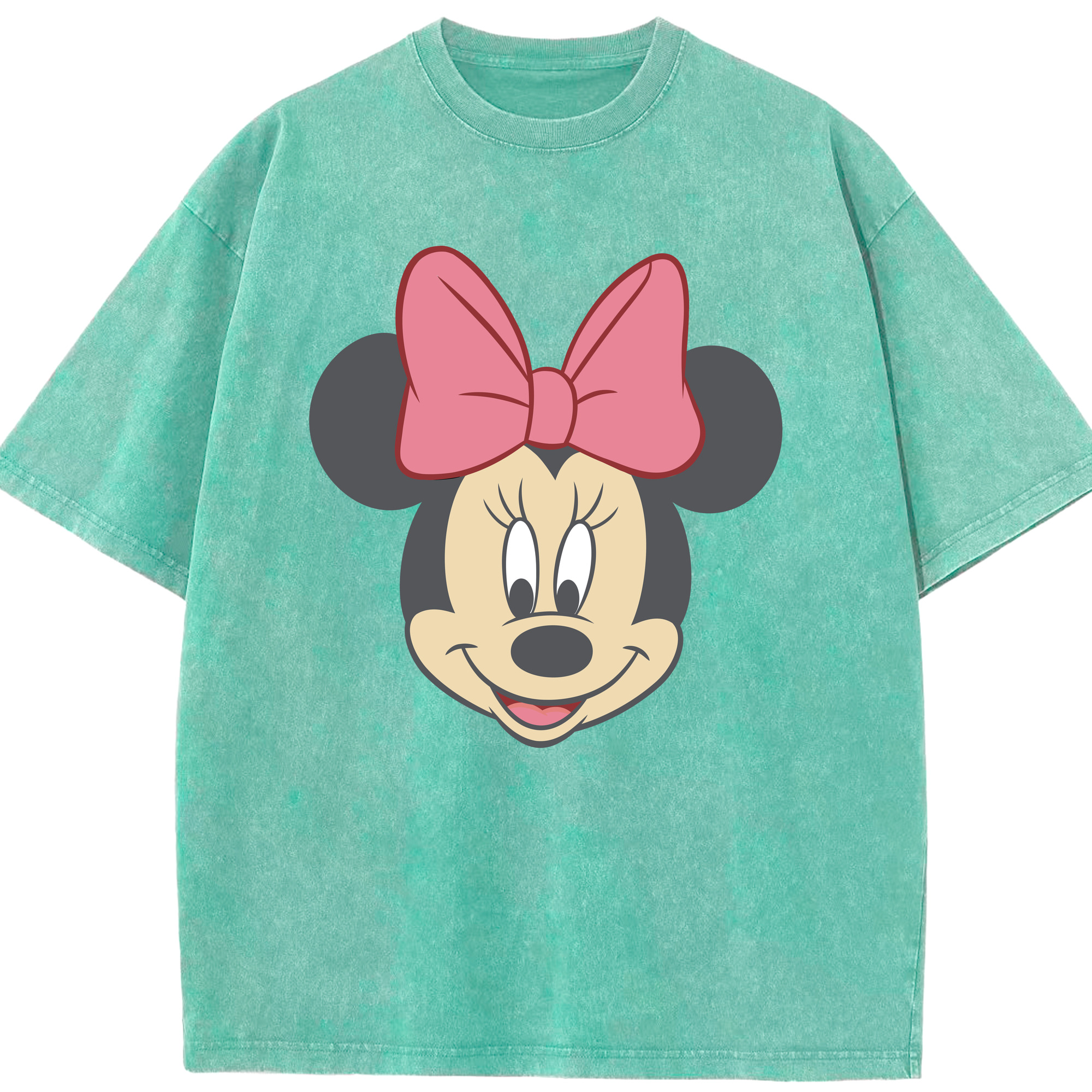 （画像用） ミッキーマウス Mickey Mouse 綿100% ヴィンテージ風 半袖Tシャツ（フロントプリント）